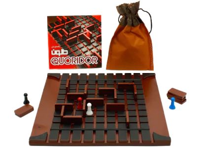 عکس بازی رومیزی دالون و محتویات آن و مهره ها